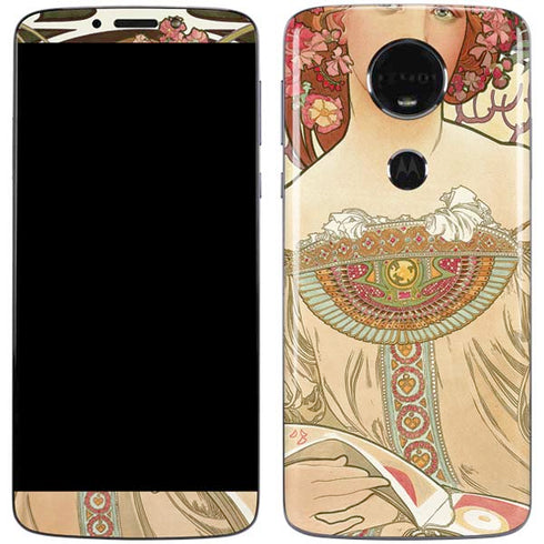 Alphonse Mucha Reverie 1897 Moto E5 Plus Skin
