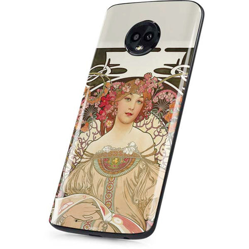 Alphonse Mucha Reverie 1897 Moto G6 Skin