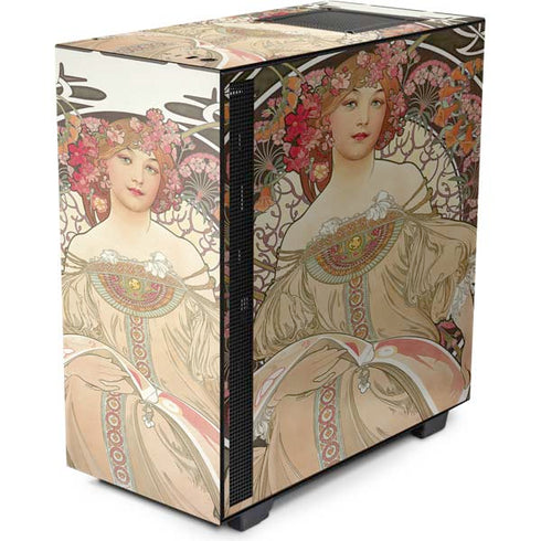 Alphonse Mucha Reverie 1897 NZXT H510 Compact ATX Mid-Tower Case Skin