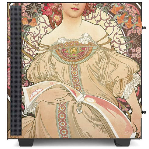 Alphonse Mucha Reverie 1897 NZXT H510 Compact ATX Mid-Tower Case Skin