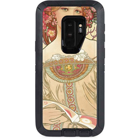 Alphonse Mucha Reverie 1897 Otterbox Defender Galaxy Skin