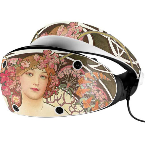 Alphonse Mucha Reverie 1897 PlayStation VR2 Skin