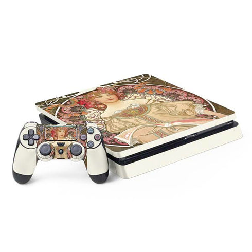 Alphonse Mucha Reverie 1897 PS4 Slim Bundle Skin