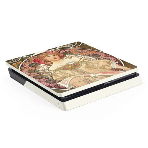Alphonse Mucha Reverie 1897 PS4 Slim Skin