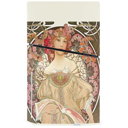 Alphonse Mucha Reverie 1897 PS5 Slim Disk Console Skin