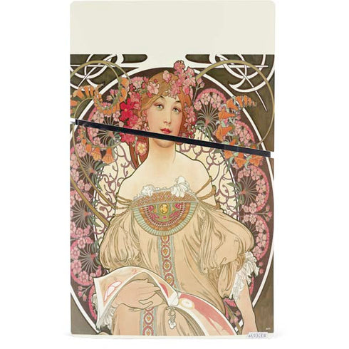 Alphonse Mucha Reverie 1897 PS5 Slim Digital Edition Bundle Skin