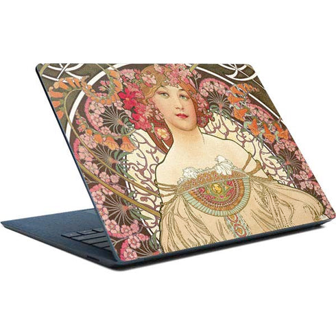 Alphonse Mucha Reverie 1897 Surface Laptop Skin
