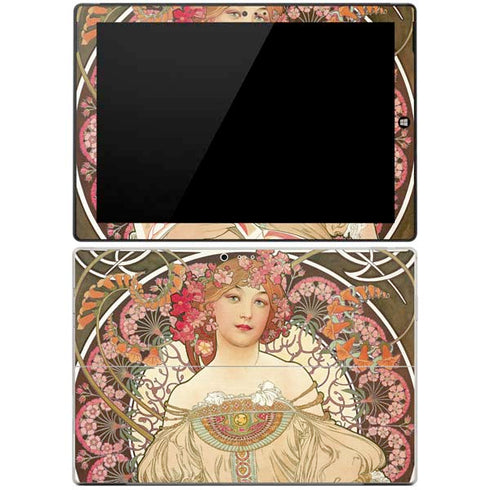 Alphonse Mucha Reverie 1897 Surface Pro 3 Skin