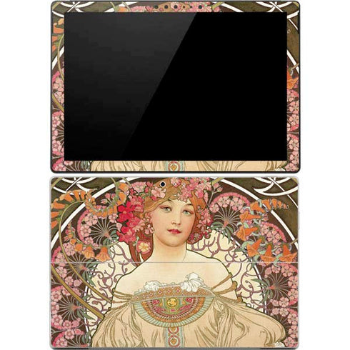 Alphonse Mucha Reverie 1897 Surface Pro 4 Skin