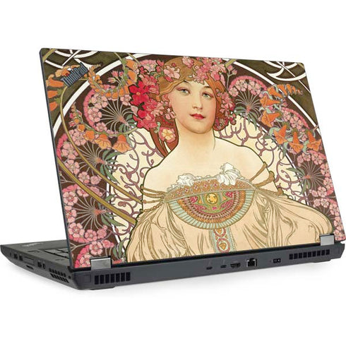 Alphonse Mucha Reverie 1897 Lenovo ThinkPad Skin