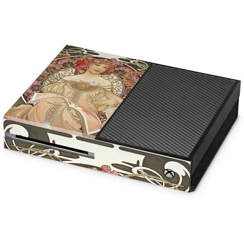 Alphonse Mucha Reverie 1897 Xbox One Console Skin