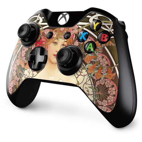 Alphonse Mucha Reverie 1897 Xbox One Controller Skin