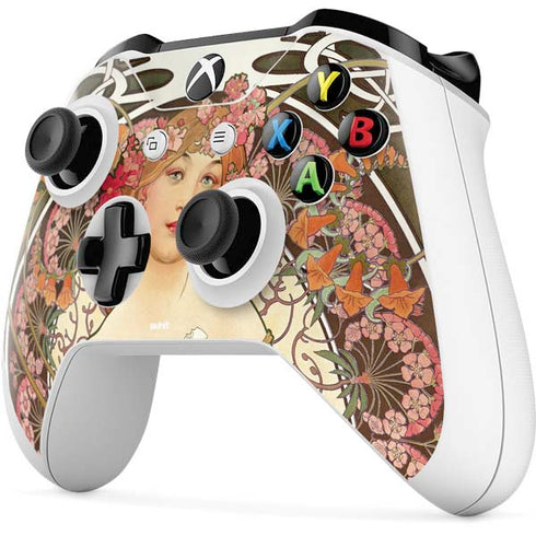 Alphonse Mucha Reverie 1897 Xbox One S Controller Skin