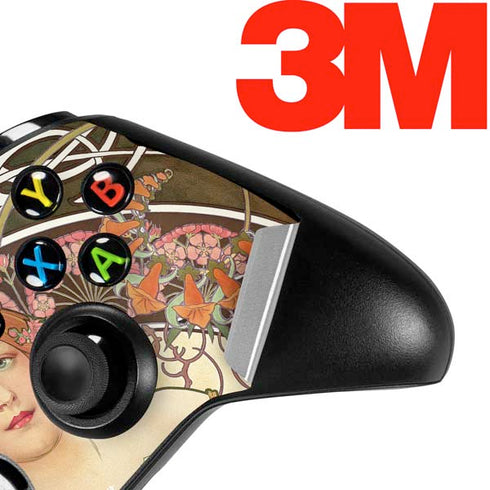 Alphonse Mucha Reverie 1897 Xbox One X Controller Skin