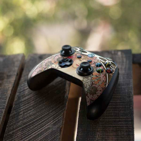 Alphonse Mucha Reverie 1897 Xbox One X Controller Skin