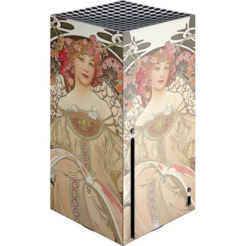 Alphonse Mucha Reverie 1897 Xbox Series X Console Skin