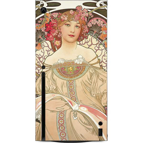 Alphonse Mucha Reverie 1897 Xbox Series X Console Skin