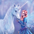Rachel Anderson Rhiannon Fairy and Unicorn Nintendo 2DS XL (2017) Skin