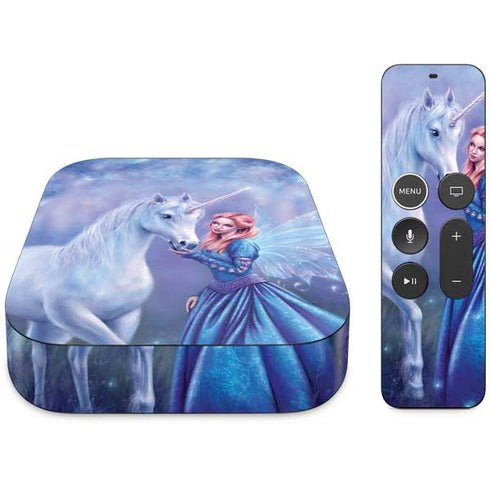 Rachel Anderson Rhiannon Fairy and Unicorn Apple TV Skin