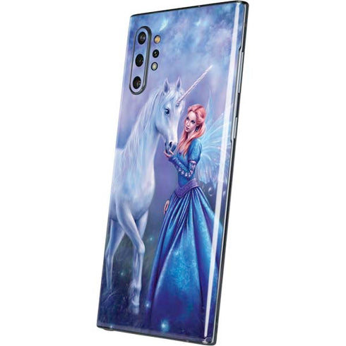 Rachel Anderson Rhiannon Fairy and Unicorn Galaxy Note 10 Plus Skin