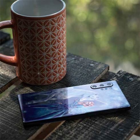 Rachel Anderson Rhiannon Fairy and Unicorn Galaxy Note 10 Plus Skin