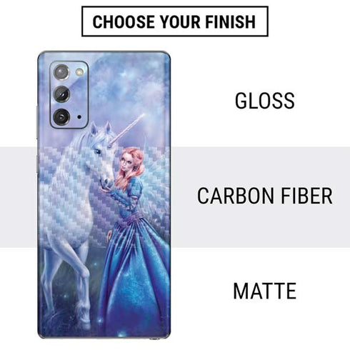 Rachel Anderson Rhiannon Fairy and Unicorn Galaxy Note20 5G Skin