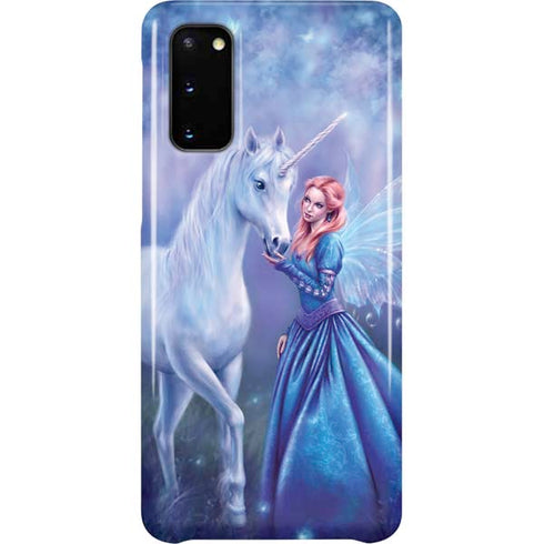 Rachel Anderson Rhiannon Fairy and Unicorn Galaxy S20 Lite Case