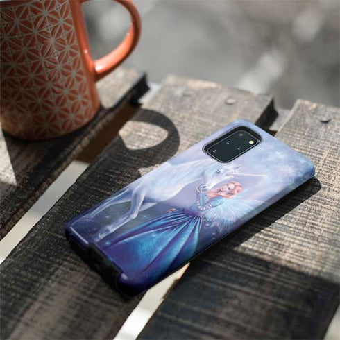 Rachel Anderson Rhiannon Fairy and Unicorn Galaxy S20 Plus Pro Case