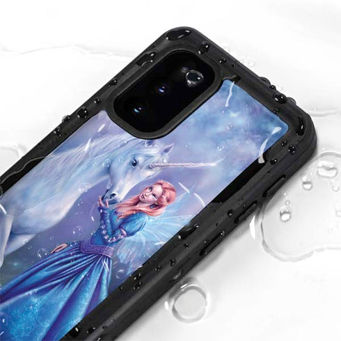 Rachel Anderson Rhiannon Fairy and Unicorn Galaxy S20 Waterproof Case