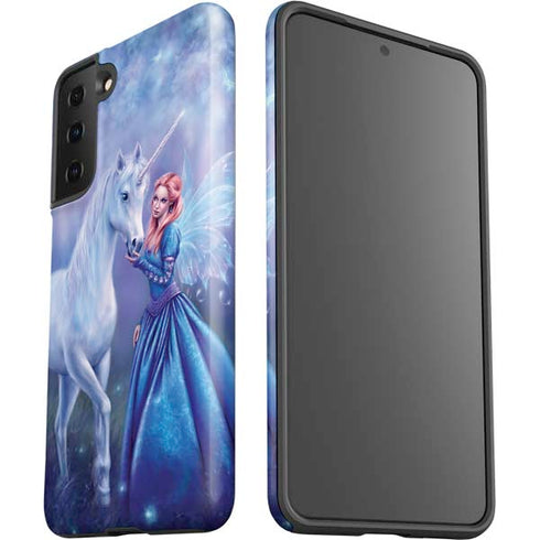 Rachel Anderson Rhiannon Fairy and Unicorn Galaxy S21 Plus 5G Pro Case