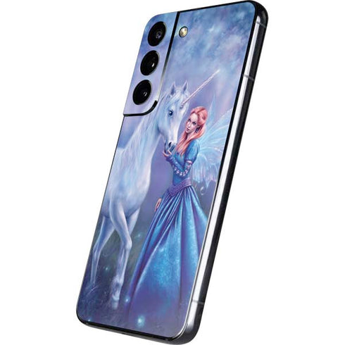 Rachel Anderson Rhiannon Fairy and Unicorn Galaxy S22 Skin