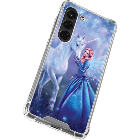Rachel Anderson Rhiannon Fairy and Unicorn Galaxy S23 Clear Case