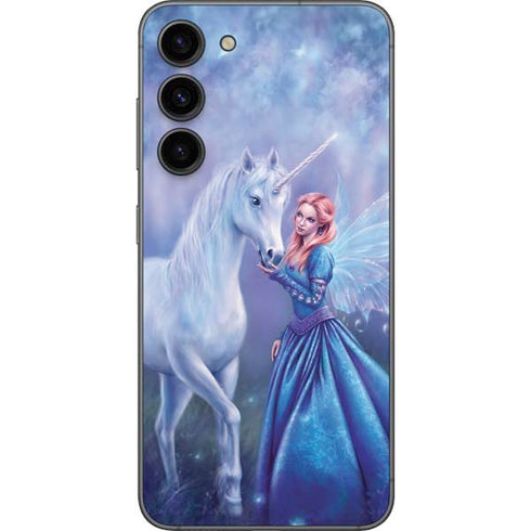 Rachel Anderson Rhiannon Fairy and Unicorn Galaxy S23 Plus Skin