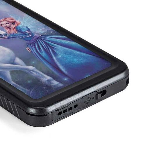 Rachel Anderson Rhiannon Fairy and Unicorn Galaxy S23 Plus Waterproof Case
