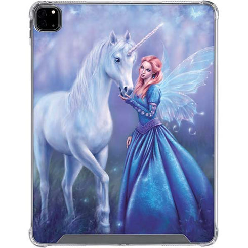 Rachel Anderson Rhiannon Fairy and Unicorn iPad Pro 12.9in (2020) Clear Case