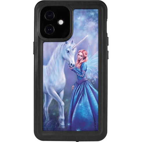 Rachel Anderson Rhiannon Fairy and Unicorn iPhone 12 Mini Waterproof Case
