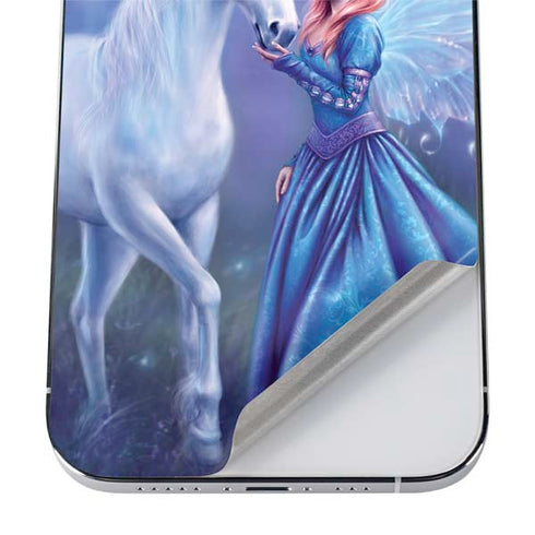 Rachel Anderson Rhiannon Fairy and Unicorn iPhone 12 Pro Skin