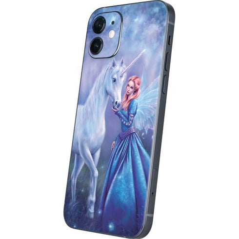 Rachel Anderson Rhiannon Fairy and Unicorn iPhone 12 Skin