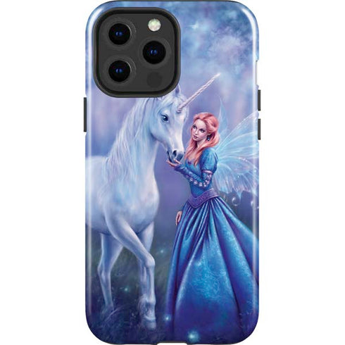 Rachel Anderson Rhiannon Fairy and Unicorn iPhone 13 Pro Max Impact Case