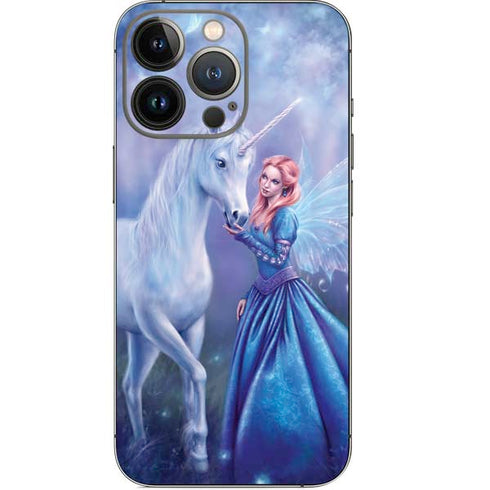 Rachel Anderson Rhiannon Fairy and Unicorn iPhone 13 Pro Skin