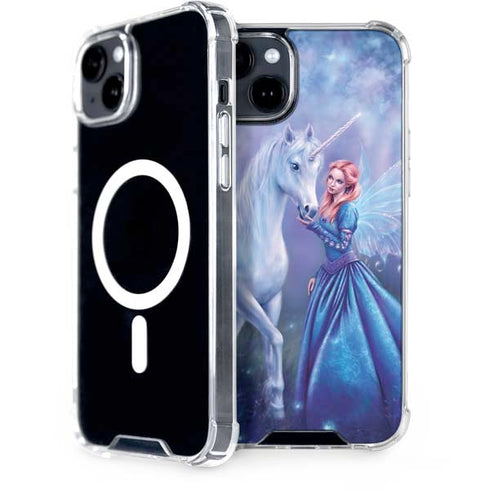 Rachel Anderson Rhiannon Fairy and Unicorn iPhone 14 MagSafe Case