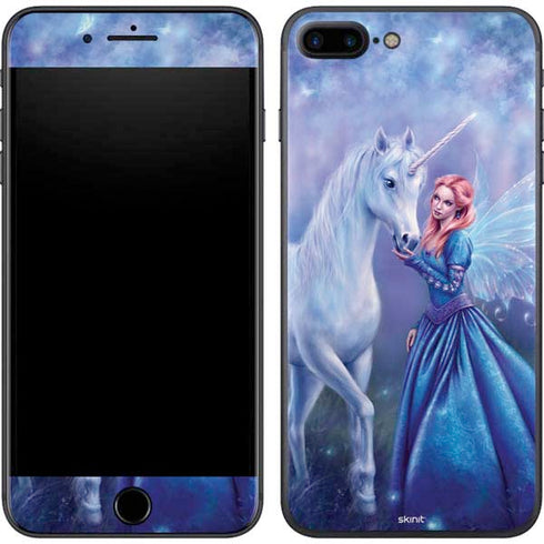 Rachel Anderson Rhiannon Fairy and Unicorn iPhone 7 Plus Skin