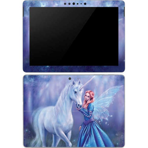 Rachel Anderson Rhiannon Fairy and Unicorn Surface Go Skin