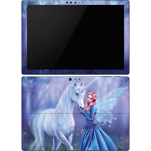 Rachel Anderson Rhiannon Fairy and Unicorn Surface Pro 6 Skin