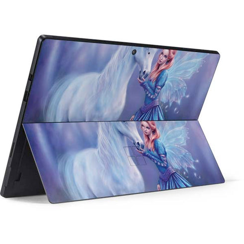 Rachel Anderson Rhiannon Fairy and Unicorn Surface Pro 7 Skin