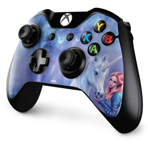 Rachel Anderson Rhiannon Fairy and Unicorn Xbox One Controller Skin