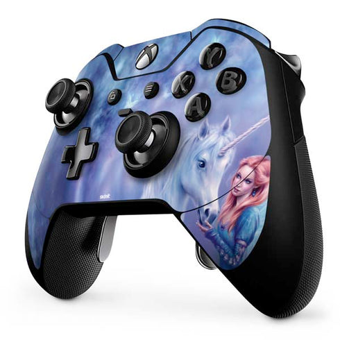 Rachel Anderson Rhiannon Fairy and Unicorn Xbox One Elite Controller Skin