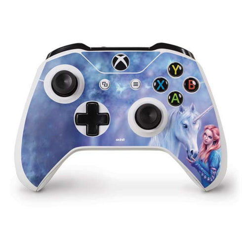 Rachel Anderson Rhiannon Fairy and Unicorn Xbox One S Controller Skin