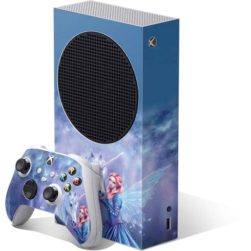 Rhiannon Fairy and Unicorn by Rachel Anderson Xbox Series S Skins