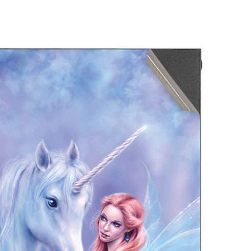 Rachel Anderson Rhiannon Fairy and Unicorn Xbox Series X Console Skin